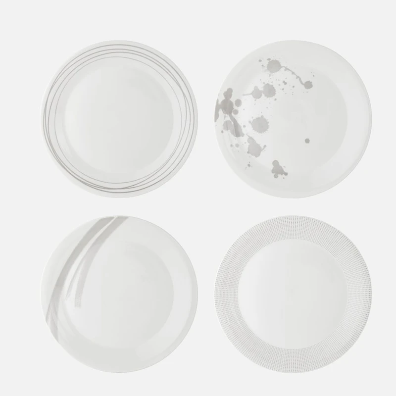 Pacific Stone Set of 4 Dinner Plates - 11