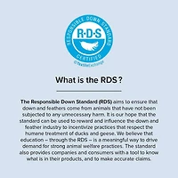 Oreiller en plumes et duvet Double Comfort