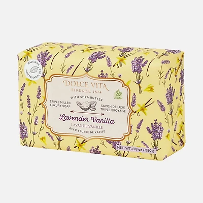 Dolce Vita Bar Soap, 250g - Lavender Vanilla