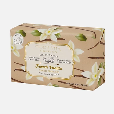 Dolce Vita Bar Soap, 250g - French Vanilla 