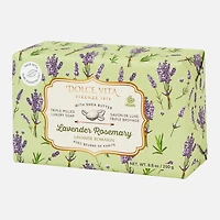 Dolce Vita Savon en barre, 250 g - Romarin Lavande