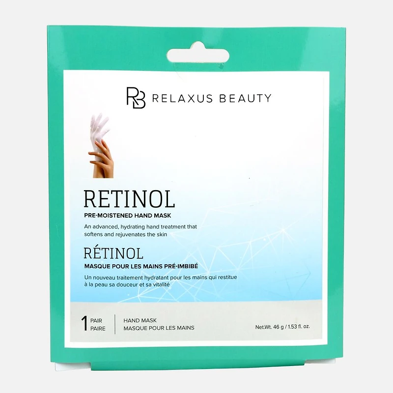 Relaxus Beauty Masque pour les mains au rétinol