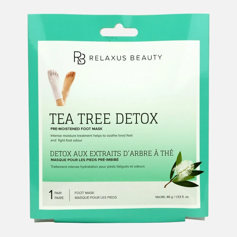 Relaxus Beauty Tea Tree Foot Mask