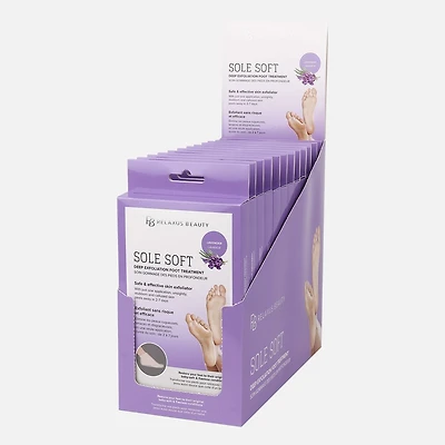 Relaxus Beauty Sole Soft Soin exfoliant en profondeur pour les pieds - Lavande