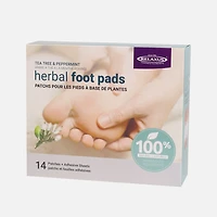 Relaxus Coussins pour les pieds aux plantes - Arbre à thé et menthe poivrée