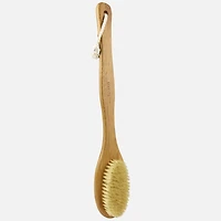 Brosse de bain avec manche en bambou