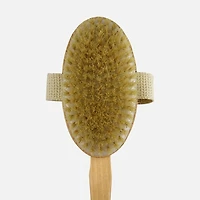 Bath Brush with Boar Bristles, 18"