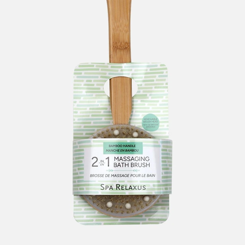 Spa Relaxus Massaging Bamboo Bath Brush