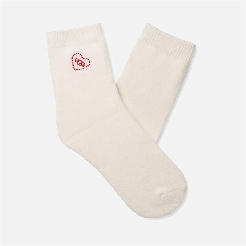 UGG Rib Knit Slouchy Quarter Love Socks