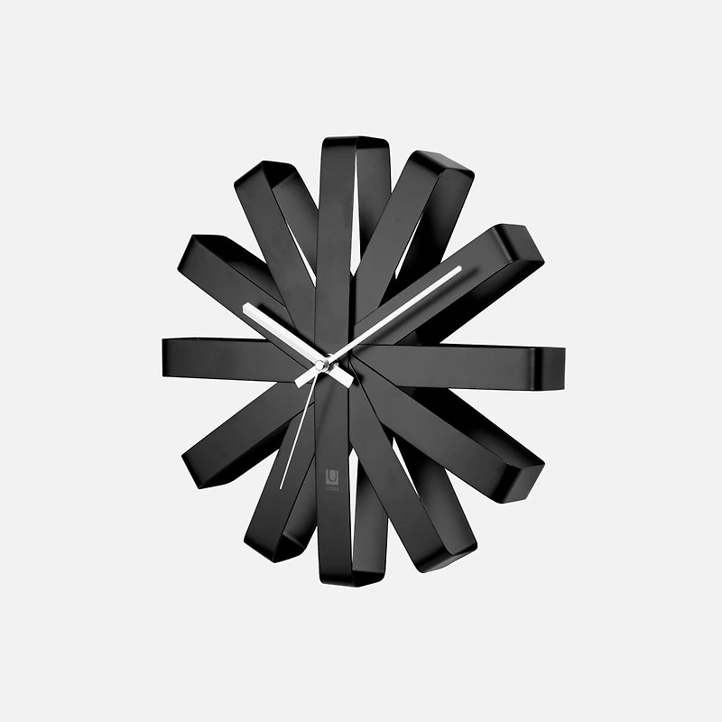 Umbra Ribbon Horloge murale - Noir
