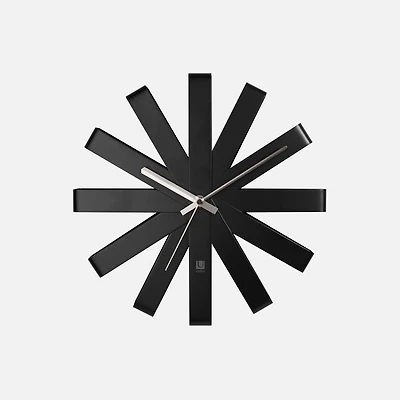 Umbra Ribbon Horloge murale - Noir