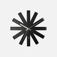Umbra Ribbon Horloge murale - Noir