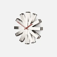 Umbra Ribbon Horloge murale - Acier