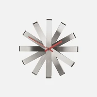 Umbra Ribbon Horloge murale - Acier