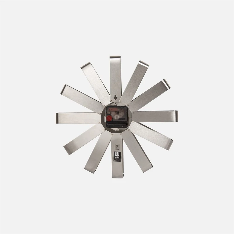 Umbra Ribbon Horloge murale - Acier
