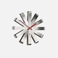 Umbra Ribbon Horloge murale - Acier