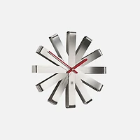 Umbra Ribbon Horloge murale - Acier