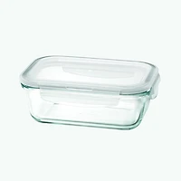 Ricardo Borosilicate Glass Rectangular Container, 2 L