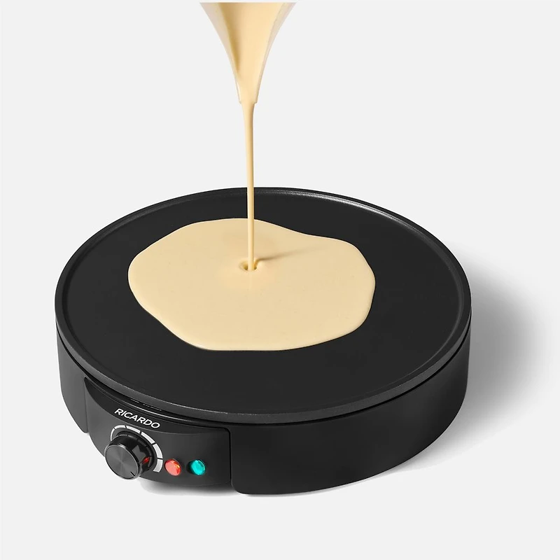 Ricardo Crêpière électrique antiadhésive, 30 cm