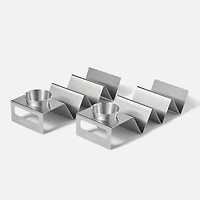 Ricardo Stainless Steel Taco Holders, Set of 2