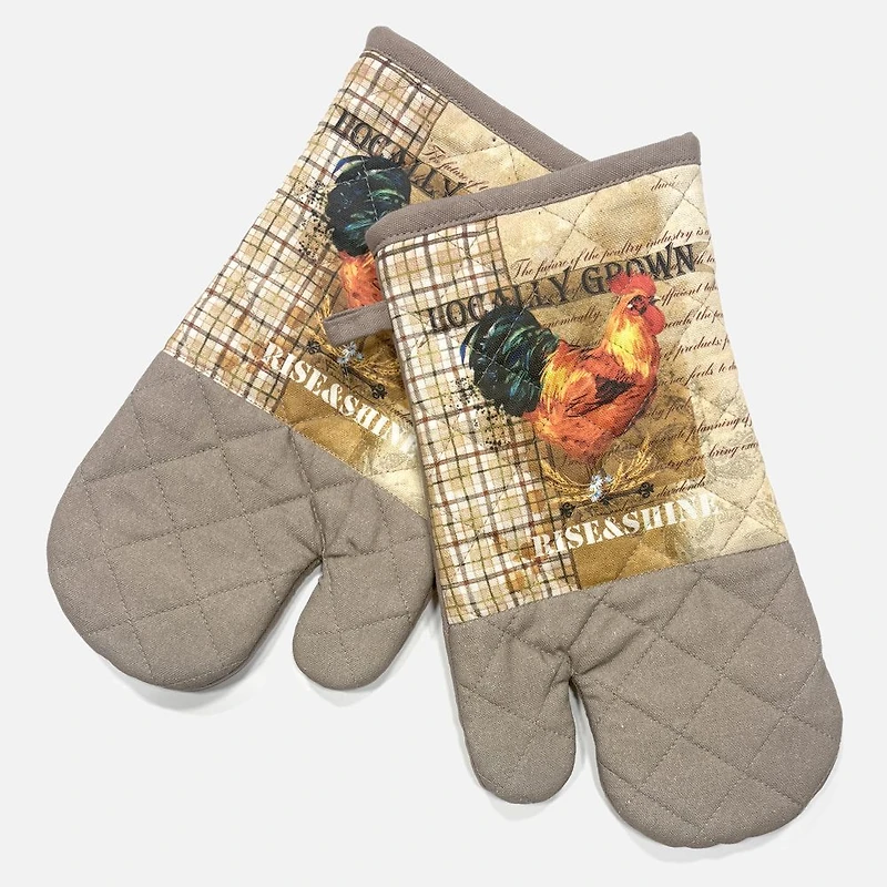 Rise & Shine Oven Mitt, Set of 2