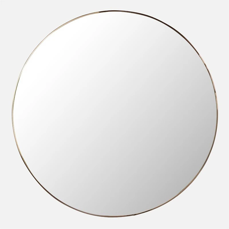 Miroir rond - Cuivre, 21,5 po D