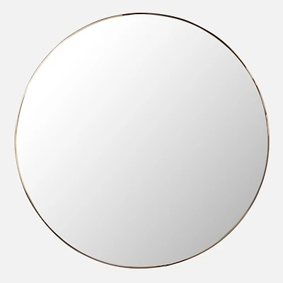 Round Mirror - Copper, 21.5" D