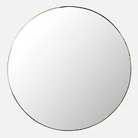 Miroir rond - Cuivre, 21,5 po D 