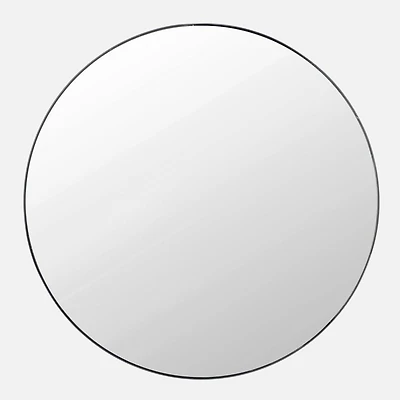 Round Mirror - Black
