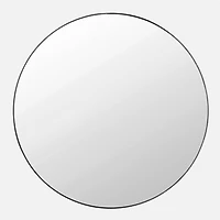 Round Mirror - Black