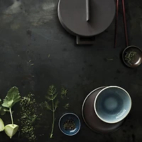 Assiette à salade « Junto » par Rosenthal - aigue-marine