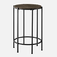Roslyn Accent Table -Dark Oak
