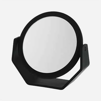Danielle Creations Miroir de coiffeuse rond au toucher doux