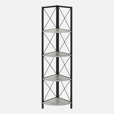 Roz 4-Tier Corner Shelf 