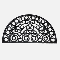 Paillasson en caoutchouc - Noir