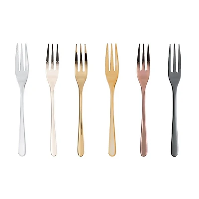 Taste Cake Fork 6-Piece Set by Sambonet
