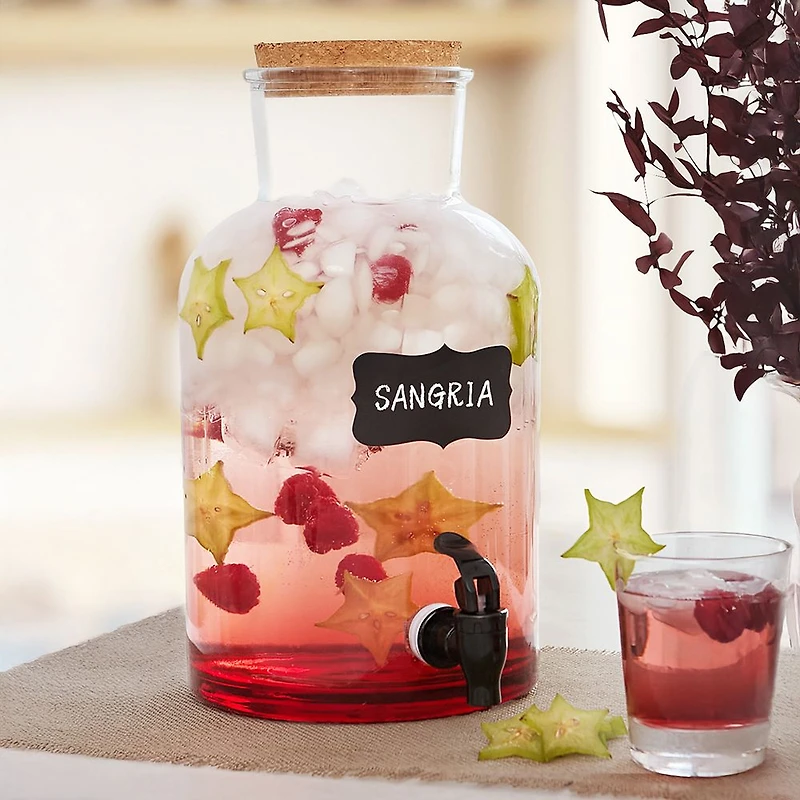Glass Beverage Dispenser