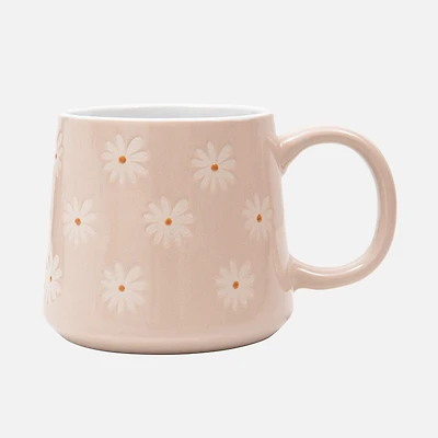 S&Co Flowers Mug - Beige