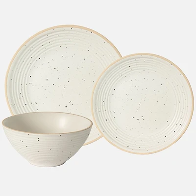 Speckle Porto Dinnerware Set, 12 Pieces