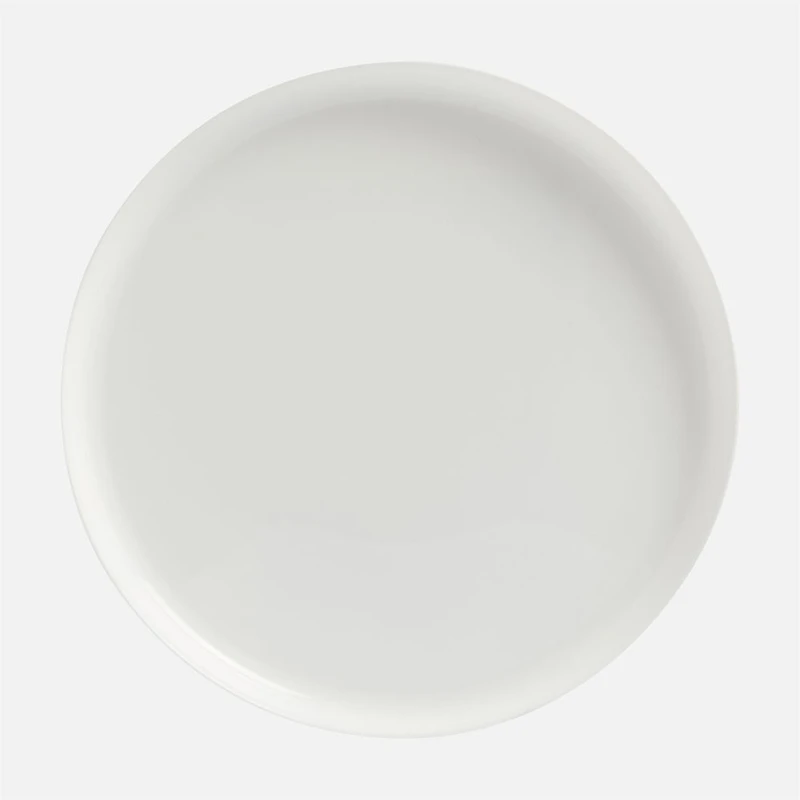 S&Co Oslo Opal Glass Dinner Plates, Set of 4