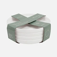 S&Co Oslo Opal Glass assiettes à salade, Ensemble de 4 