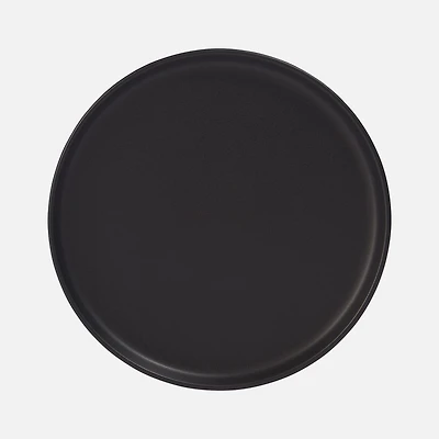 S&Co Gaia Assiettes à salade 19 cm, ensemble de 4 - Noir