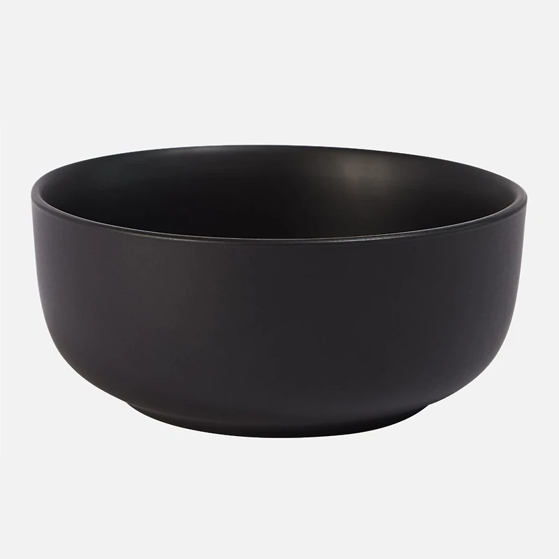 S&Co Gaia Bols 14,5 cm, ensemble de 4 - Noir