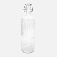 Linea Clear Glass Bottle by Safdie & Co.