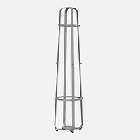 Sally Coat Rack , 12 hooks - Grey