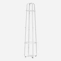 Sally Coat Rack, 12 Hooks - White