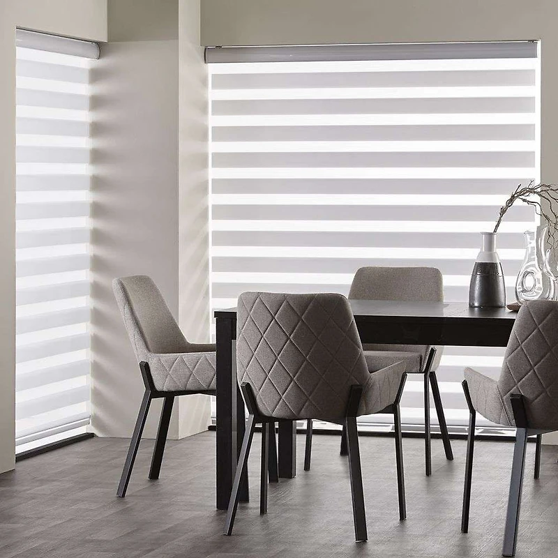 Transition Day & Night Luxury Roller Shades / Zebra Blinds