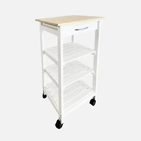Sanco 4-tier Kitchen Trolley with weels