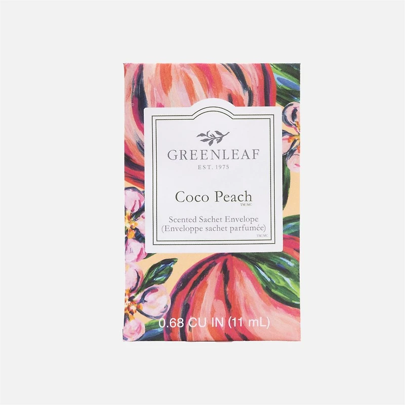 Small Scented Sachet - Coco Peach