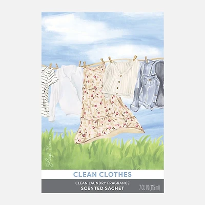 Fresh Scent Large Sachet - Clean Clothes